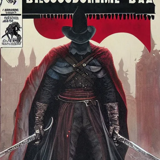 Prompt: comic book cover for'bloodborne vs a capybara ', art by alex ross