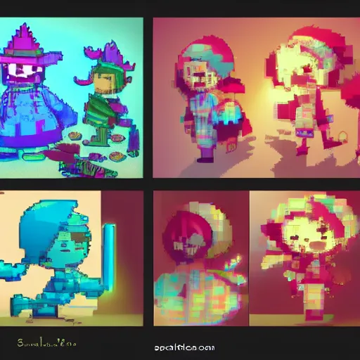 Image similar to knit candypunk sorcerer, high - quality, character design!!!! beautiful lighting, magicpunk, dollpunk, 1 6 k, oled