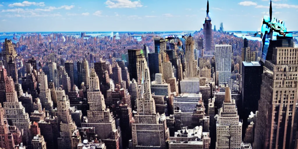 Image similar to new york city