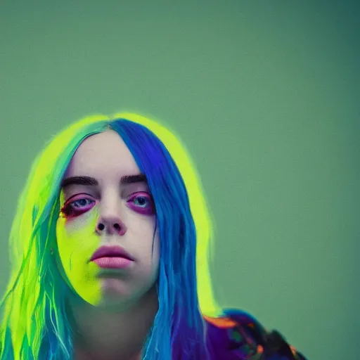 billie eilish made of legos, photograph, wide shot, 4 | Stable ...