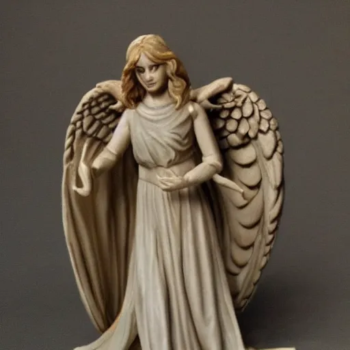 Image similar to female biblically accurate angel with 1 0 0 0 arms