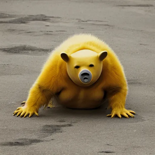 Image similar to national geographic professional photo of drowzee, award winning