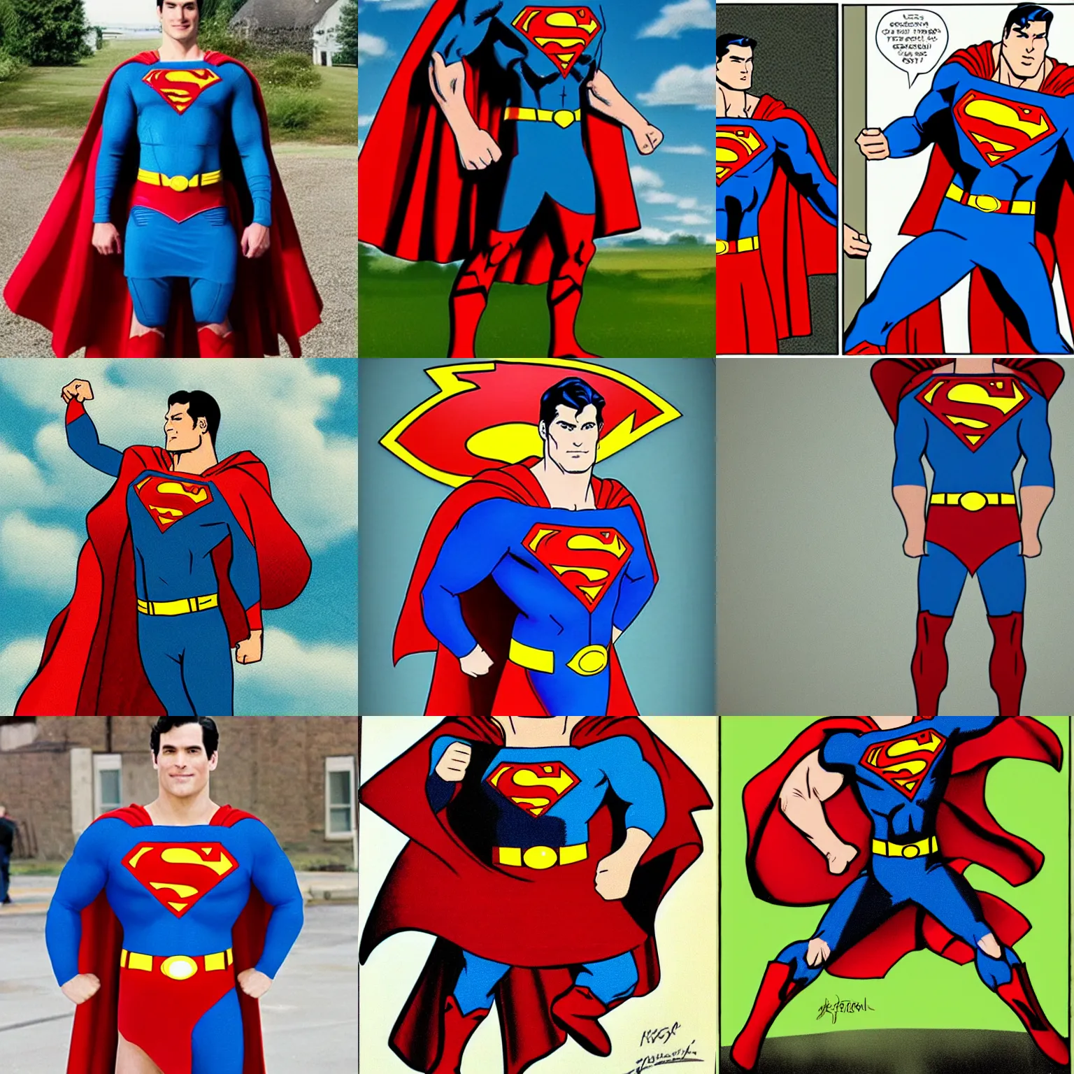 Prompt: Superman wearing a kilt
