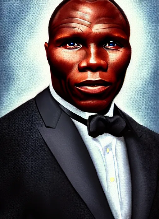 Image similar to chris eubank sr portrait, simply the best intricate, elegant, highly detailed, digital painting, artstation, concept art, smooth, sharp focus, illustration,