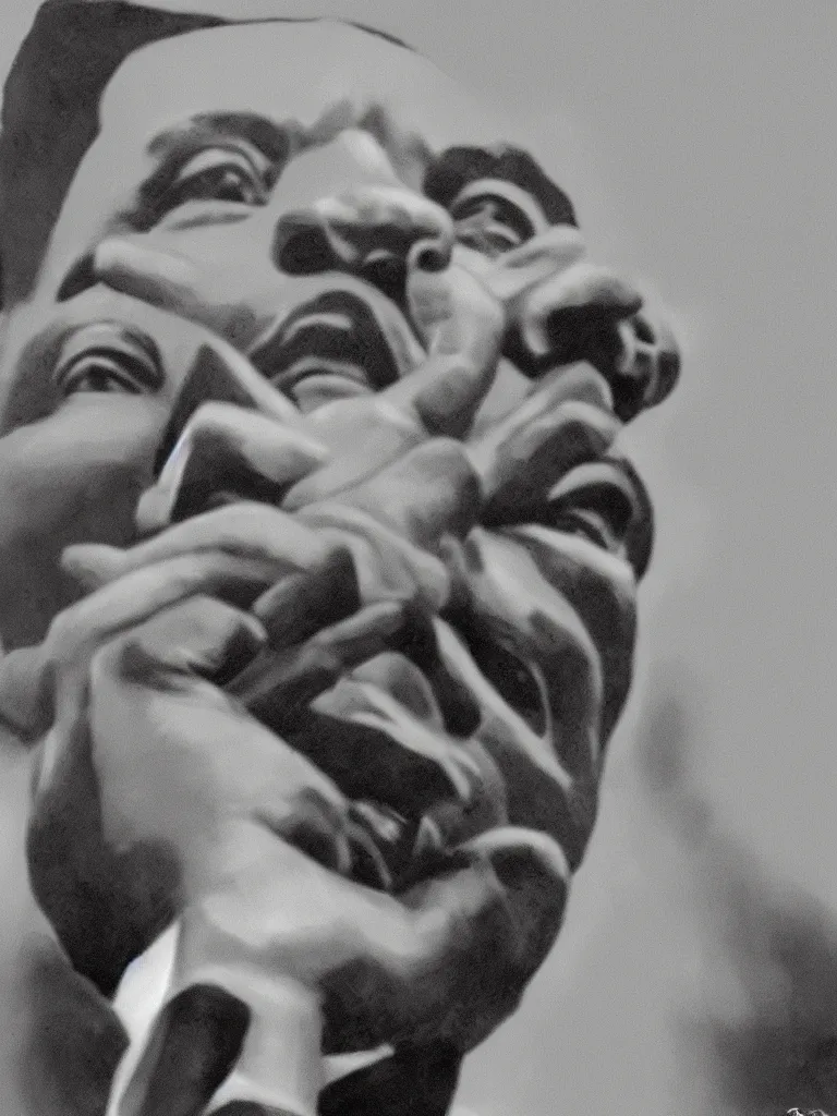 Image similar to Martin Luther king, portrait by David friedric