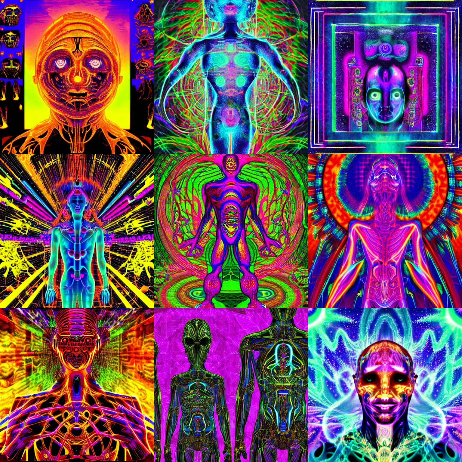 humanoid DMT entity | Stable Diffusion | OpenArt