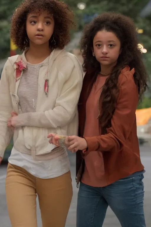 Prompt: Rue and Jules from Euphoria