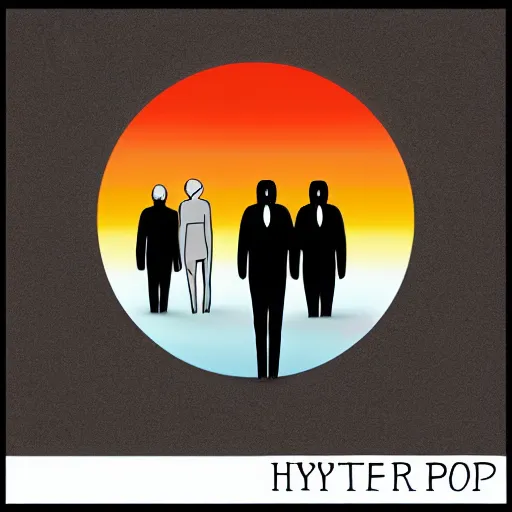 Image similar to simple sketch hyperpop album cover