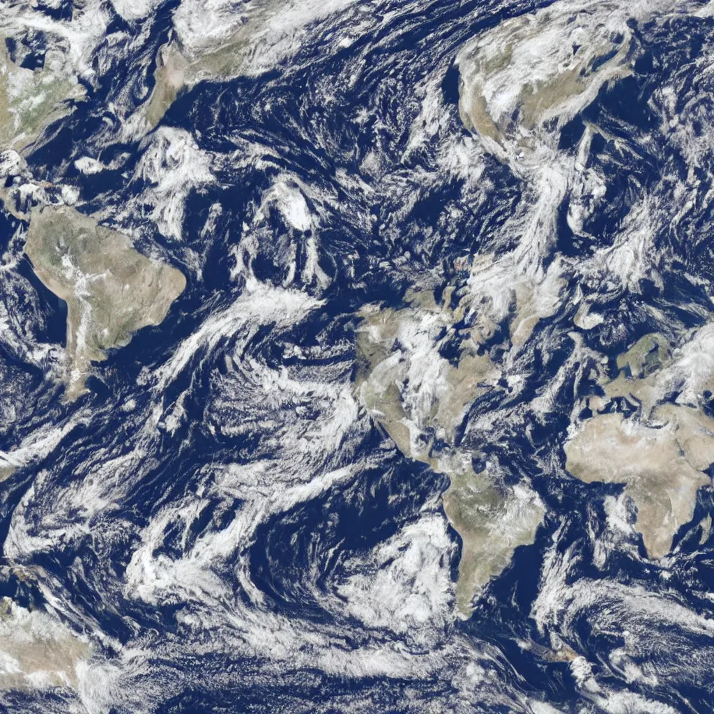 Image similar to a view of earth from space with a skeletal hand wrapped around it