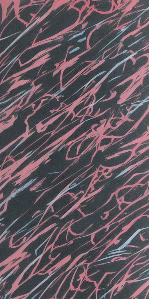 Prompt: a marvel comics painting of graphite with lines in french rose