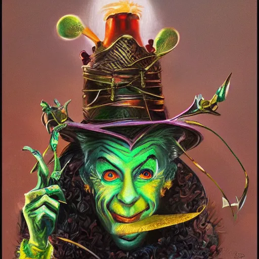 Image similar to highly detailed painting of Woot The Wanderer from The Tin Man of Oz by L. FRANK BAUM, trending on artstation