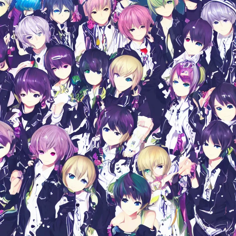 Image similar to vocaloid official art