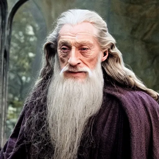 Image similar to charles dance as gandalf