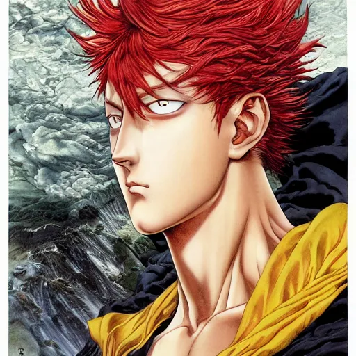 One punch man - AI Photo Generator - starryai