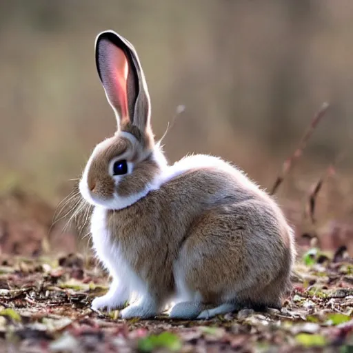 Image similar to a beautiful female bunny hybrid