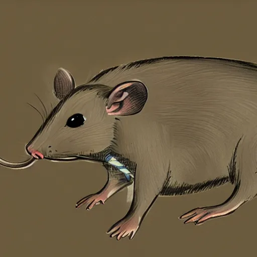 Prompt: concept art of mouse