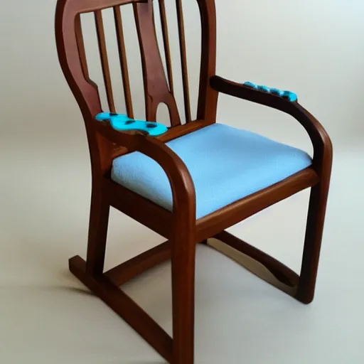 Image similar to chair in the shape of a hand