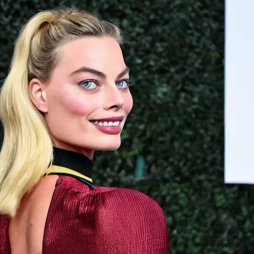 Prompt: Margot Robbie as Wolverine