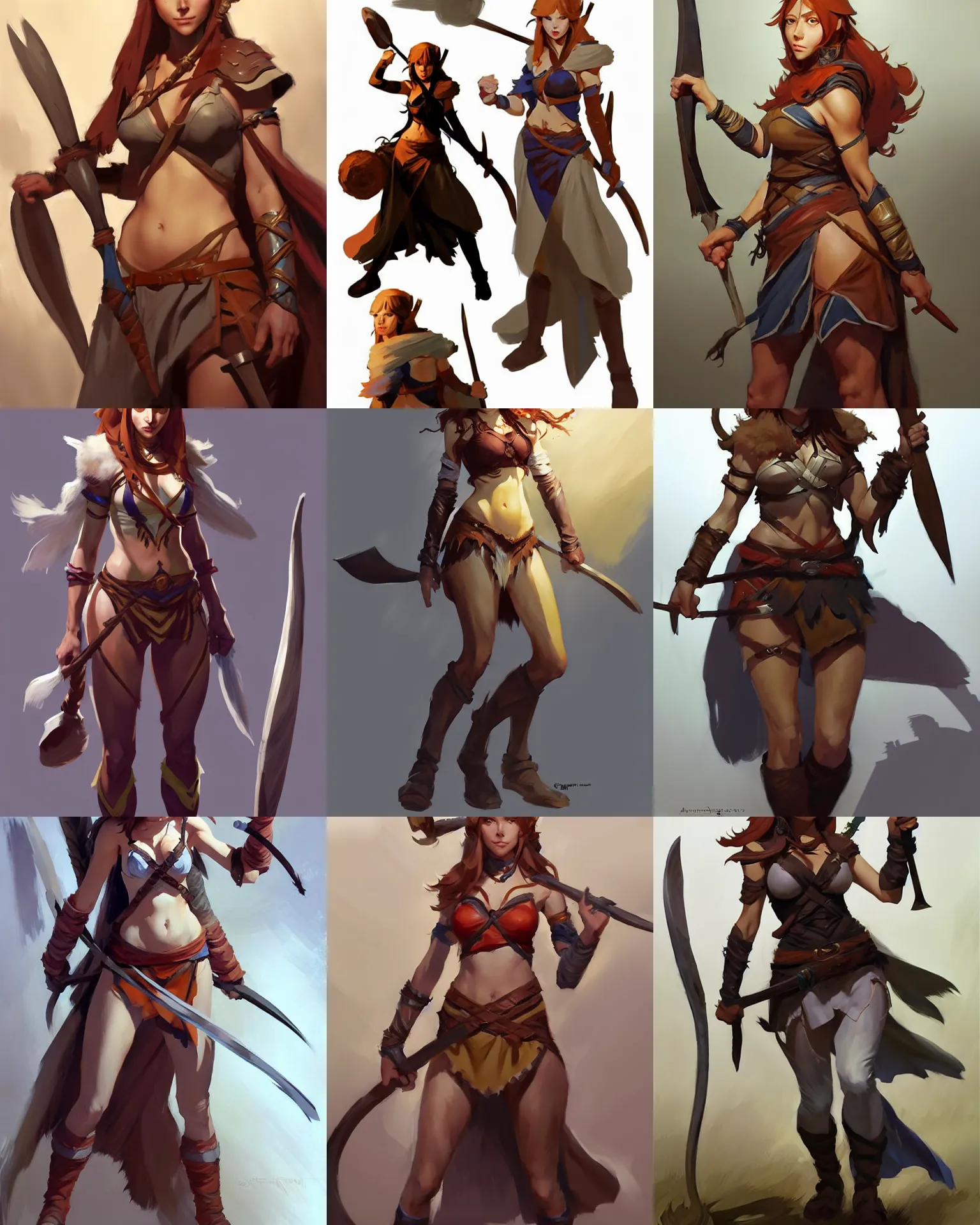 Prompt: greg manchess character concept art of aela the huntress | | anime cute - fine - face, pretty face, realistic shaded perfect face, fine details by stanley artgerm lau, wlop, rossdraws, james jean, andrei riabovitchev, marc simonetti, and sakimichan, tranding on artstation