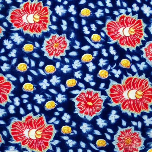 Prompt: photo of furoshiki Japanese wrapping cloth