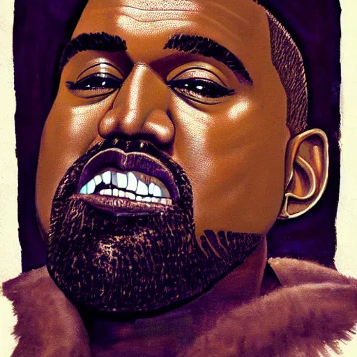 Image similar to kanye west by stephen bliss