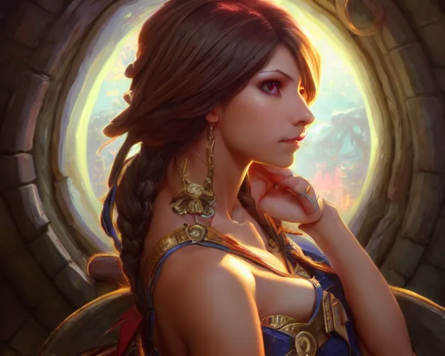 Prompt: liz katz, 8 k, deep focus, d & d, fantasy, intricate, elegant, highly detailed, digital painting, artstation, concept art, matte, sharp focus, illustration, hearthstone, art by artgerm and greg rutkowski and alphonse mucha