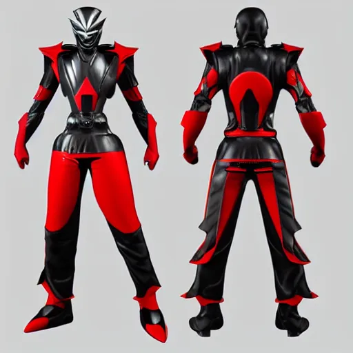 Image similar to Tokusatsu character based on Ferrari, unreal engine, 3D model