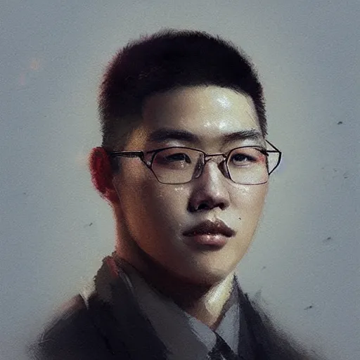 Image similar to “ portrait of jung ho - yeon by greg rutkowski, young, attractive, highly detailed portrait, scifi, digital painting, artstation, concept art, smooth, sharp foccus ilustration, artstation hq ”