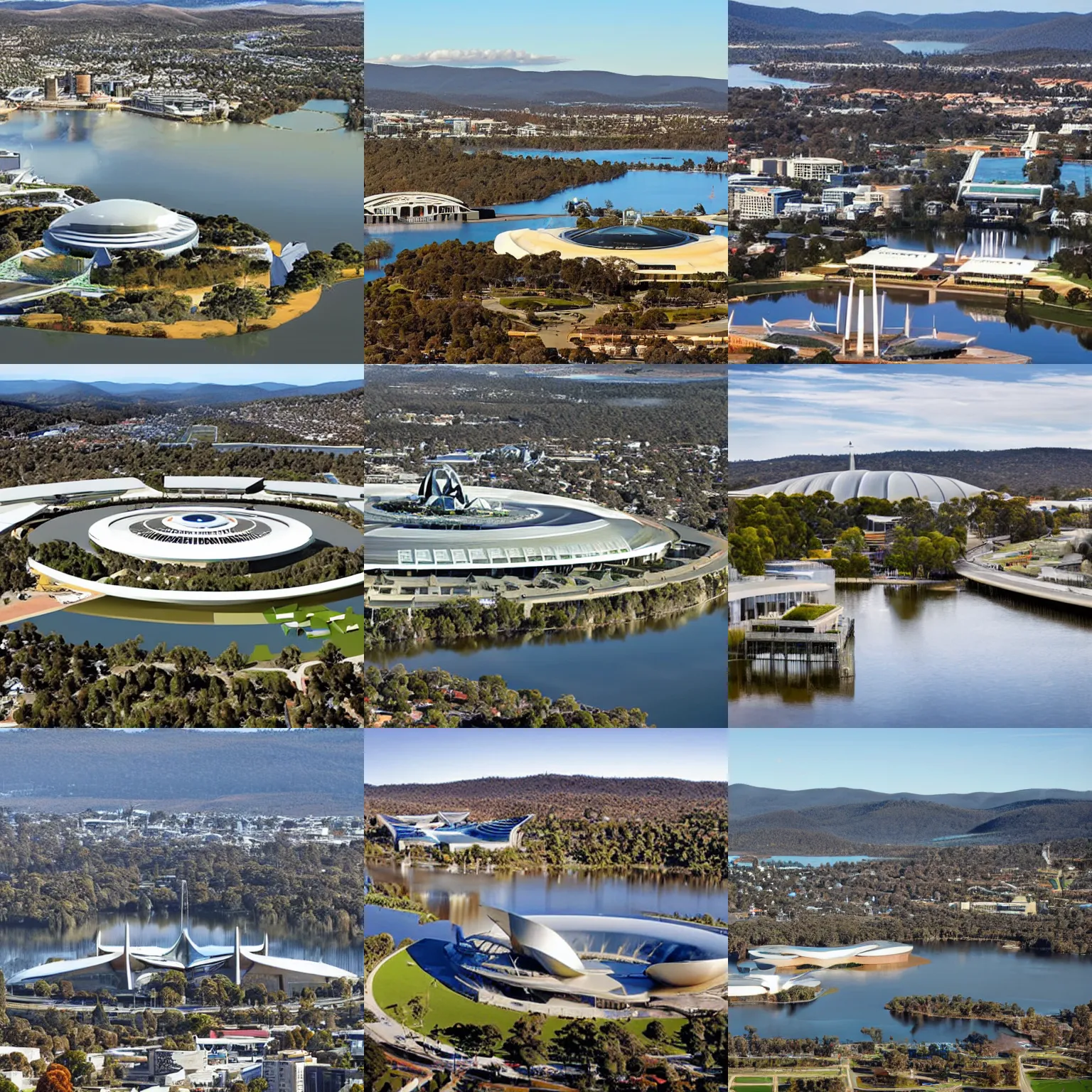 Prompt: Canberra in 2070