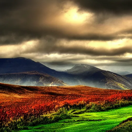 Image similar to gorgeous landscape, photo by david brookover