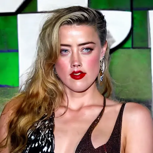 Prompt: chubby Amber Heard doing a livestream on YouTube