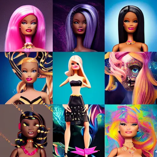 ArtStation - Arioch and Ibee in the Barbie universe