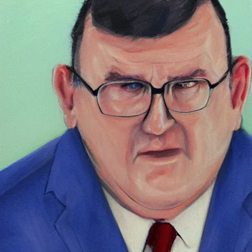 Prompt: an intricately detailed realistic portrait of vojislav seselj