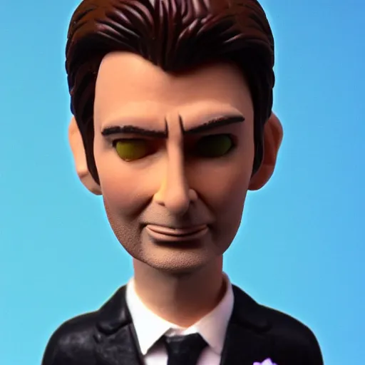 Image similar to david tennant claymation