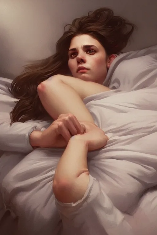 Image similar to drug addict groundhog lies on the bed, realistic portrait, highly detailed, digital painting, artstation, concept art, smooth, sharp focus, illustration, cinematic lighting, art by artgerm and greg rutkowski and alphonse mucha