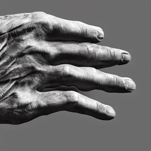 Image similar to photorealistic anatomical hands!!!!!, 4 k photorealism, by koryeba, andor kollar, pablo perdomo, serge minhulin, and anatomy for sculptors, trending on unsplash, 4 k quality, intricately defined, complexly detailed