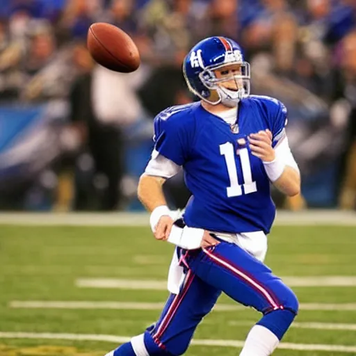 Image similar to Eli Manning as Gannondorf