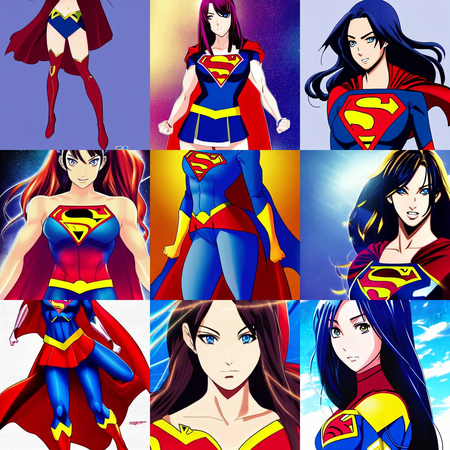 Supergirl, dc comic, wall, sexy, anime, HD wallpaper | Peakpx