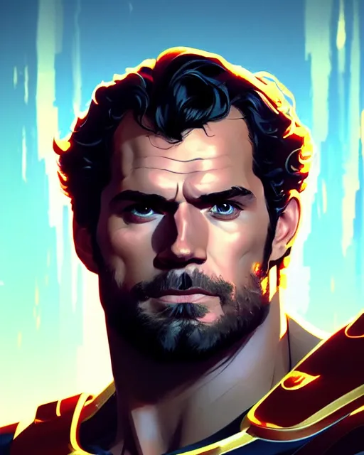 Prompt: portrait, henry cavill as a paladin, bright backlit, key lighting, smooth, gaudy colors, maya render, octane render aesthetic, lol matte painting concept art, official fanart behance hd artstation by jesper ejsing, by rhads and makoto shinkai and lois van baarle and ilya kuvshinov and rossdraws