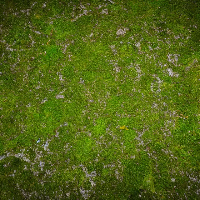 Image similar to Photo of mossy stone pavement shot from tripod above