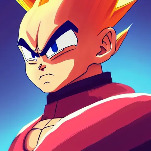 Image similar to face icon stylized minimalist dragon ball super, loftis, cory behance hd by jesper ejsing, by rhads, makoto shinkai and lois van baarle, ilya kuvshinov, rossdraws global illumination