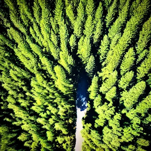 Image similar to the tallest tree in the aerial