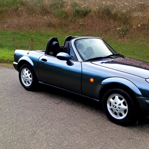 Prompt: 1 9 9 1 mazda mx - 5 miata