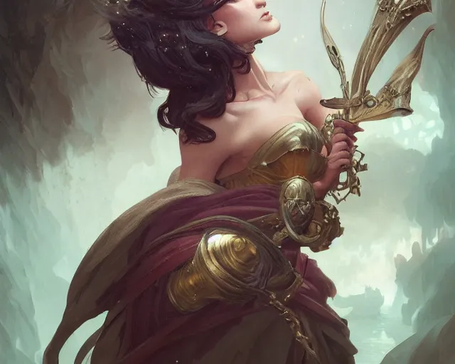 Image similar to photography of francesco albani, deep focus, d & d, fantasy, intricate, elegant, highly detailed, digital painting, artstation, concept art, matte, sharp focus, illustration, hearthstone, art by artgerm and greg rutkowski and alphonse mucha