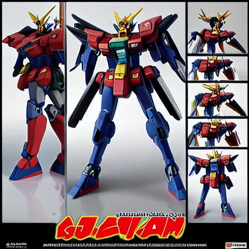 Image similar to gundam model bandai box art