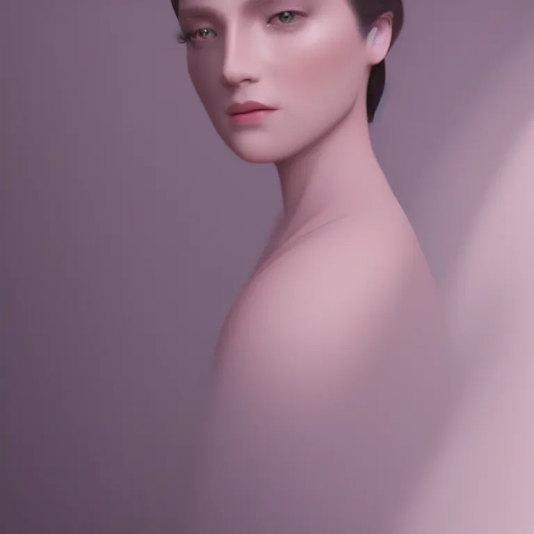 Image similar to portrait of a lady by christian dior couture, dramatic light, octane render - 8 k