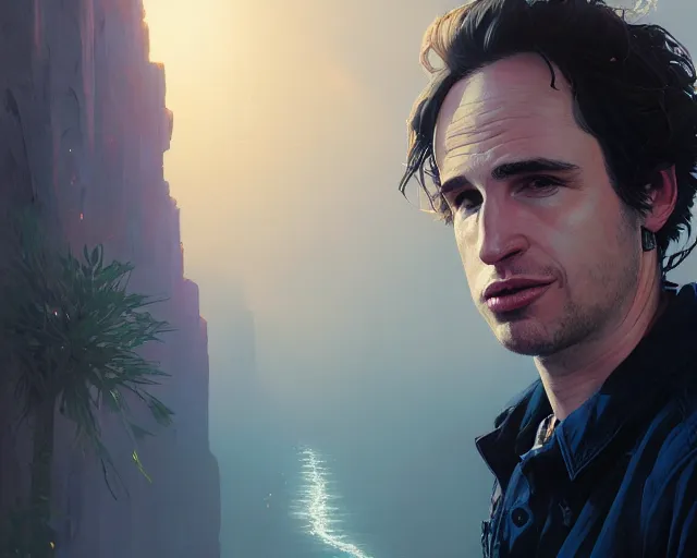 Prompt: highly detailed portrait of jeff buckley, in gta v, stephen bliss, unreal engine, fantasy art by greg rutkowski, loish, rhads, ferdinand knab, makoto shinkai and lois van baarle, ilya kuvshinov, rossdraws, tom bagshaw, global illumination, radiant light, detailed and intricate environment