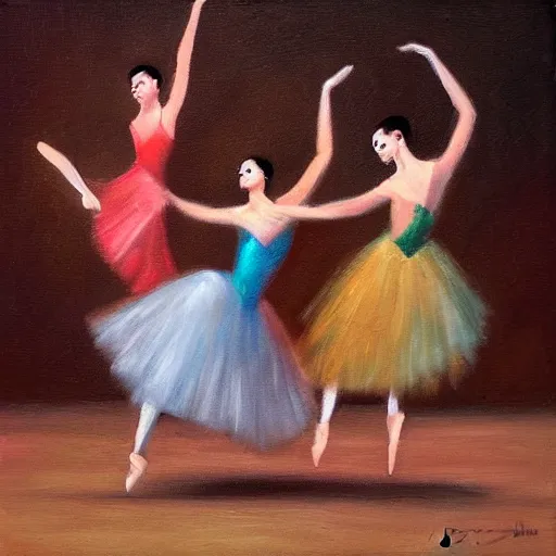 Image similar to dancers by elena vizerskaya