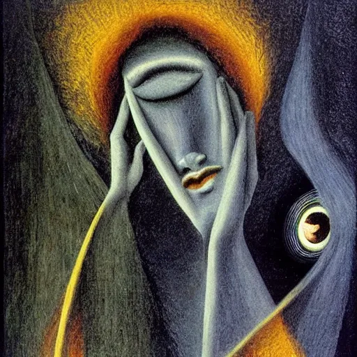 Image similar to pareidolia!!! by Remedios Varo