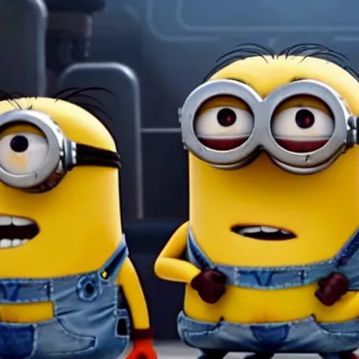 Image similar to minions in a star wars movie